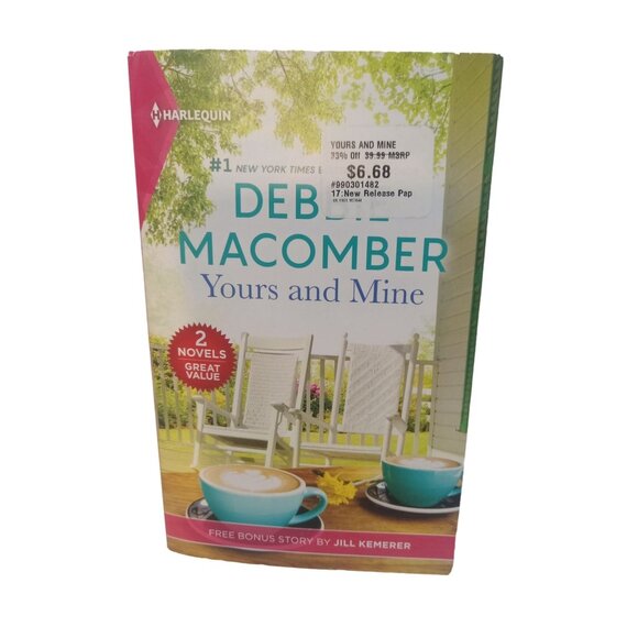 Debbie Macomber Book Yours And Mine Paperback Novel Harlequin Bestseller - Picture 1 of 4